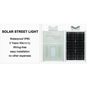 10-150W Outdoor Solar Street Light Environmental Utility